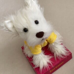 Juicy Couture | LE 2022 Iconic Scottie Dog Hoodie Plush Stuffed Animal 8”